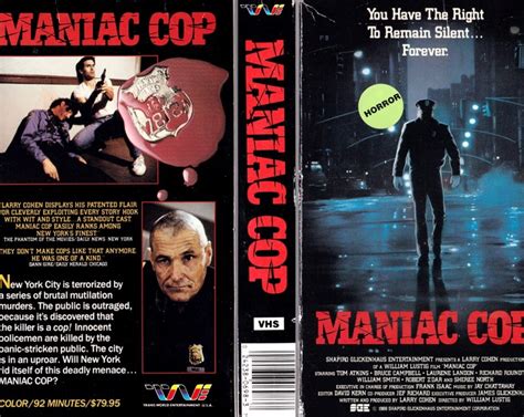 MANIAC COP (1988) Reviews and overview - MOVIES and MANIA