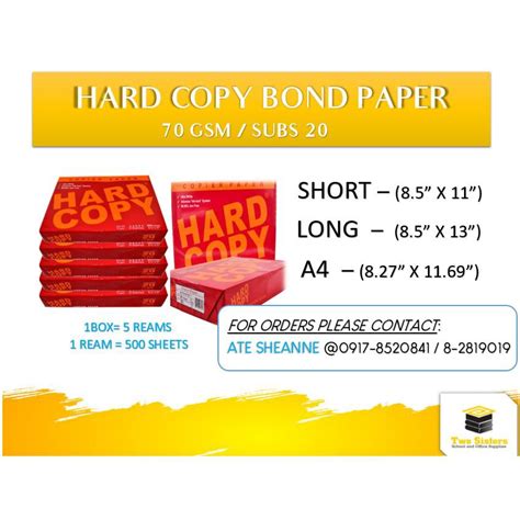 A4 Size Bond Paper In Philippines | ubicaciondepersonas.cdmx.gob.mx