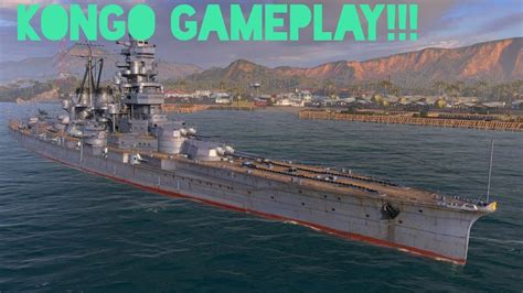 World of Warships: Kongo Gameplay - YouTube