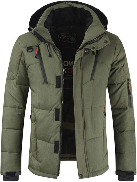 Winter New Men's Down Jacket Hooded Short Large Size Warm Pure Color ...