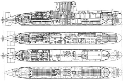 Submarine Interior Diagram