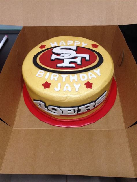 49ers cake | 49ers cake, Football birthday cake, Cake