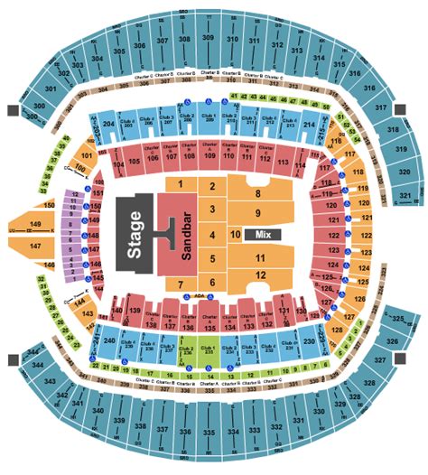 Lumen Field Seating Chart + Rows, Seat Numbers and Club Seats