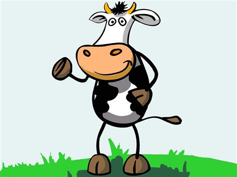 Cartoon Cows Wallpaper