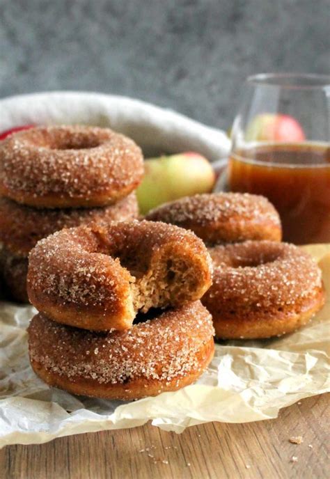 Baked Apple Cider Donuts - Katiebird Bakes