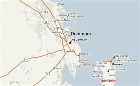 Dammam Karte