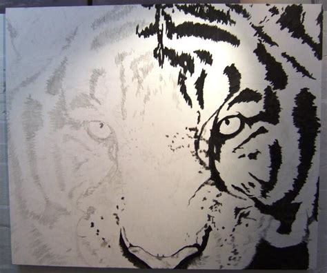 Tiger Painting Abstract at PaintingValley.com | Explore collection of ...