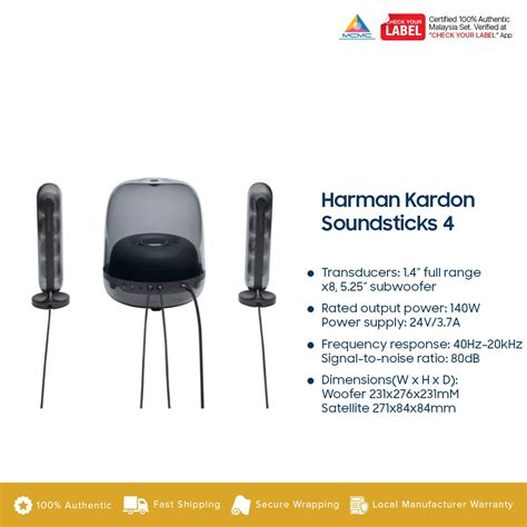 Harman Kardon Soundsticks 4 Price In Malaysia & Specs - KTS