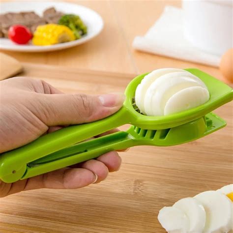 1 pc Egg Slicer Long Handle Manual Egg Slice Cutter Soft Fruit ...