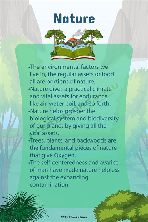 10 Lines Poem on Nature for Students and Children in English - NCERT Books