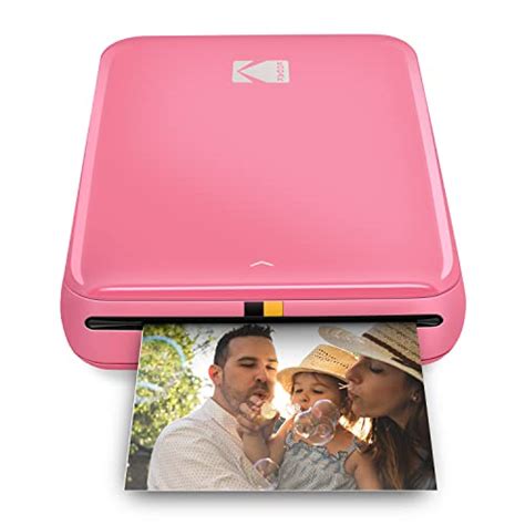 KODAK Step Instant Color Photo Printer with Bluetooth/NFC, Zink Technology & KODAK App for iOS ...