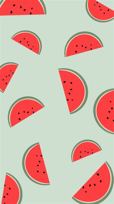 Watermelon Wallpaper | Watermelon wallpaper, Fruit wallpaper, Cute ...