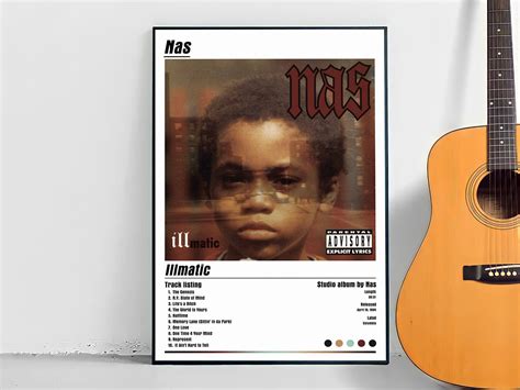 Nas Illmatic Album Cover Poster | Etsy