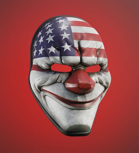 Dallas Mask From Payday2 STL FILE - Etsy