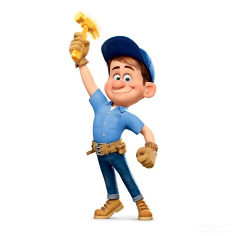 Fix-it-Felix Jr., from Wreck-it-Ralph | Fix it felix jr, Wreck it ralph characters, Wreck it ralph