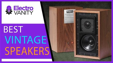 the best vintage speakers for home theater and recording in their ...