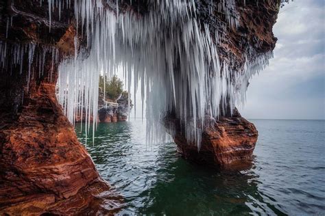 Winter's Grip | Devil's Island | Apostle Islands National Lakeshore | Lake Superior Wisconsin ...