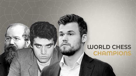 Chess World Champions List - Chess.com