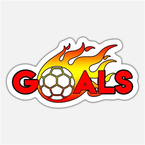 Soccer Goal Stickers | Unique Designs | Spreadshirt