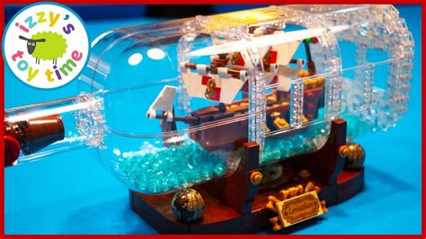 LEGO SHIP IN A BOTTLE! Fun Toys ! - YouTube