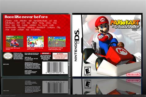 Mario Kart Double Dash!! DS Nintendo DS Box Art Cover by vinmarhall1