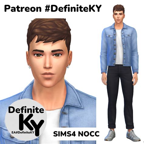 My Sims4 Sims are 100% NOCC/ Mod-Free. ***Download from Patreon or EA gallery #DefiniteKY Free ...