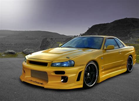 🔥 Download Wallpaper Background Gtr R34 Modified Nissan Skyline by @lisaross | Skyline R34 ...