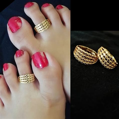 Traditional Classic Gold Toe Rings – Abdesignsjewellery