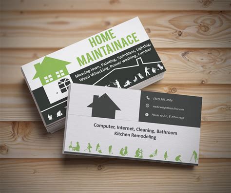 Elegant, Playful, Handyman Business Card Design for a Company by Media Rockers | Design #15518106