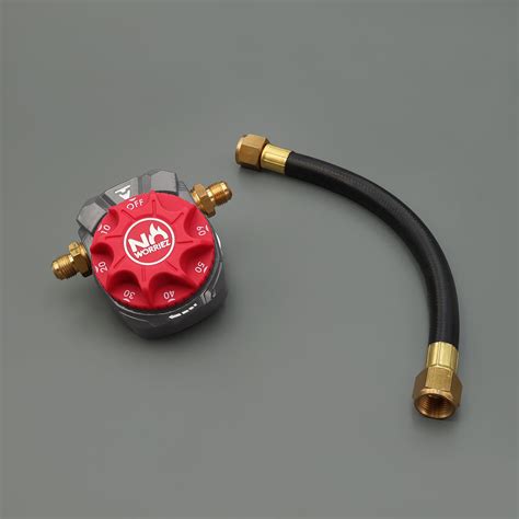 Gas Grill Shut Off Timer For BBQ w/ Flared Flex Assy – No Worriez Outdoor Grilling