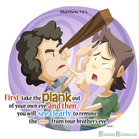 Christian Clip Arts .net blog: Word of God: Take the plank out of your eye