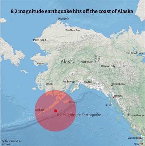 Alaska earthquake: Tsunami warning for Hawaii cancelled after huge 8.2 magnitude quake strikes ...