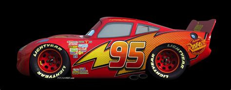 Lightning McQueen with Updated 'Cars 3' Design on Display at the 2017 ...