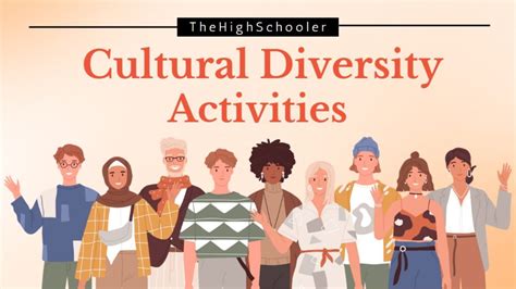 7 Fun Cultural Diversity Activities For High School Classroom ...