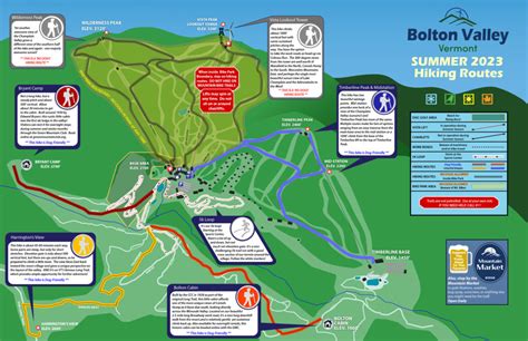 Summer Trail Maps - Bolton Valley