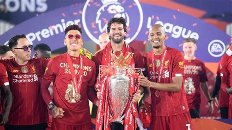 In pics | Liverpool lift Premier League 2020 trophy after winning ...