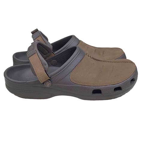 Crocs Men’s Classic Yukon Vista II Brown Slingback Cl… - Gem