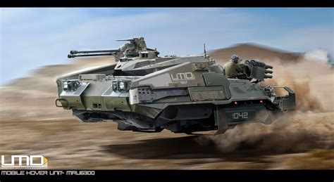 Design Works: Mobile Hover Unit Army Vehicles, Armored Vehicles ...