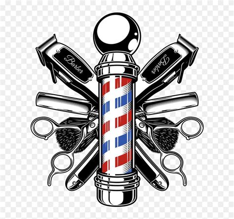 Download Illustration Clipart (#5367055) - PinClipart | Barber logo, Barbershop poster, Clip art