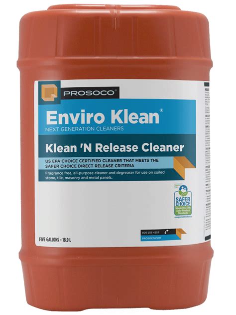 Prosoco Klean ‘N Release Cleaner - Runyon Surface Prep