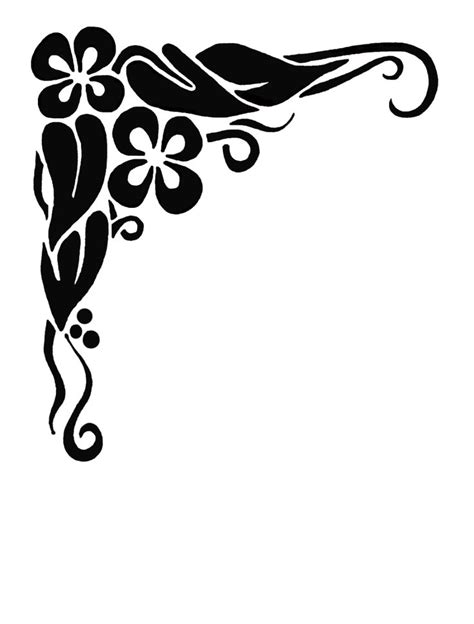 a black and white drawing of flowers on a computer screen, with the word's name