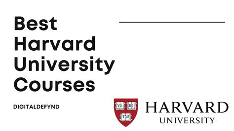 50 Best + Free Harvard University Courses [2024 May][UPDATED]