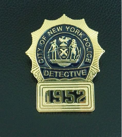 Discount New York Police Badges Collection Metal Badge 1952 From China ...