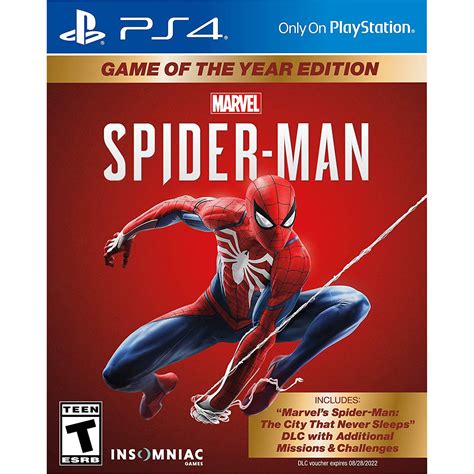 Sony Spider-Man: Game of the Year Edition (PlayStation 4)