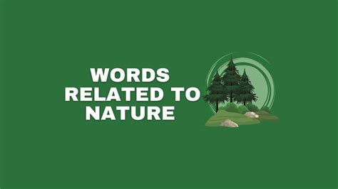 100+ Words Related to Nature - Capitalize My Title