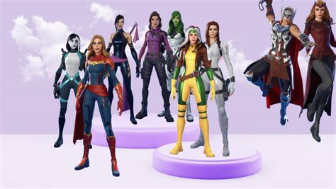 My favorite marvel characters in fortnite by SpyroSenpai200 on DeviantArt