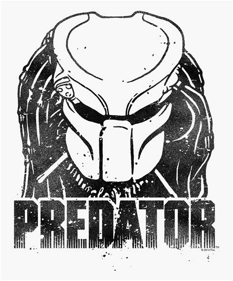 Predator Drawing Mask , Free Transparent Clipart - ClipartKey