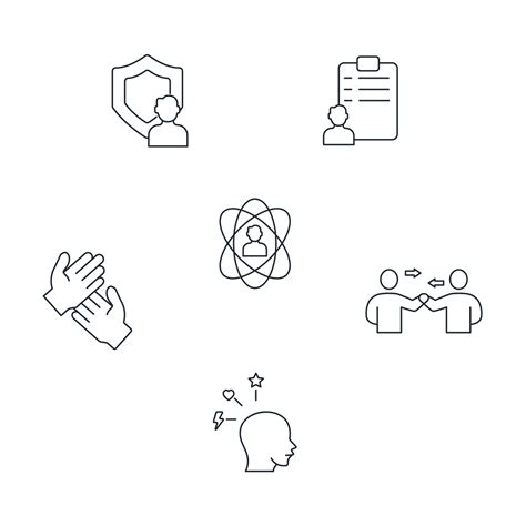 Business ethics icons symbol vector elements for infographic web 8546115 Vector Art at Vecteezy