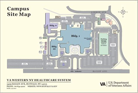 Campus Map | VA Western New York Health Care | Veterans Affairs