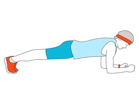 Plank Exercise Diagram